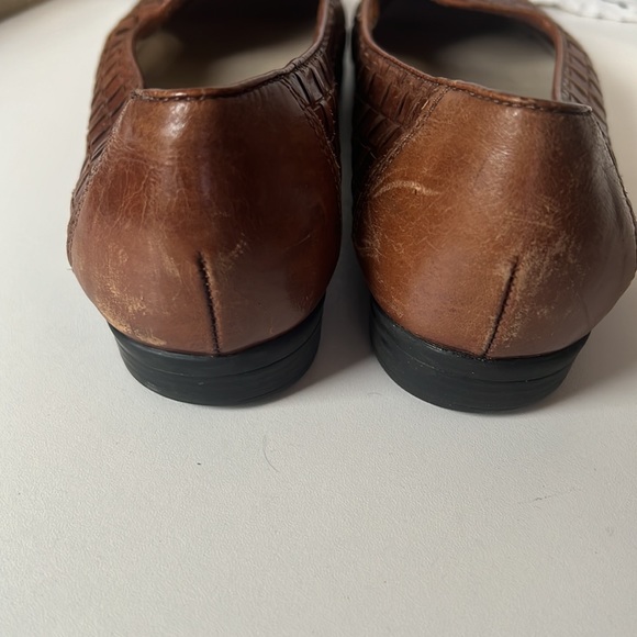 Trotters Liz Basket Weave Loafers Size 8N - Picture 4 of 7